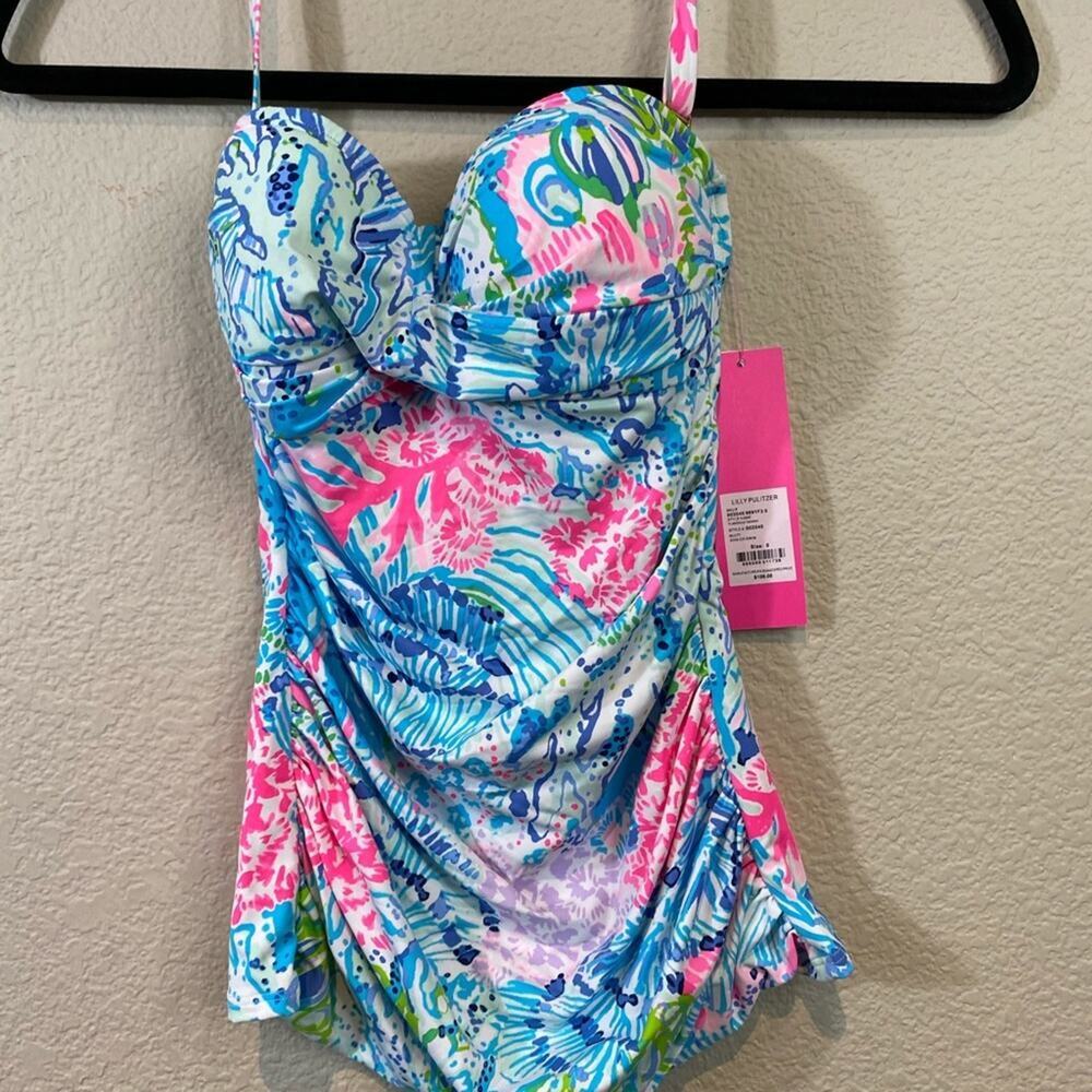 Lilly Pulitzer Flamenco Tankini Top - Picture 6 of 12